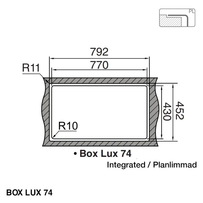 RODI Disklåda BOX LUX 74 PI - Bild 5